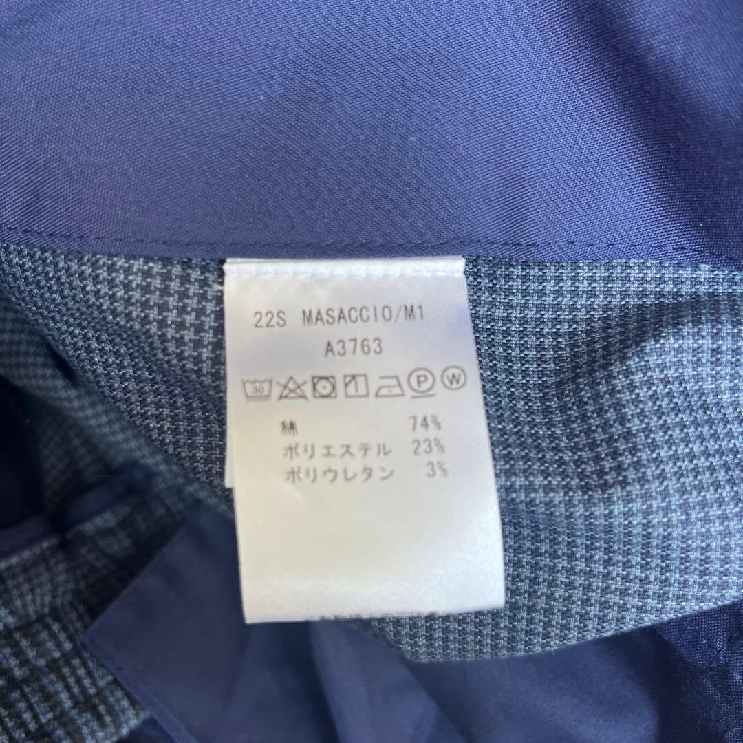 giabsarchivio スラックス 46 ダークブルー