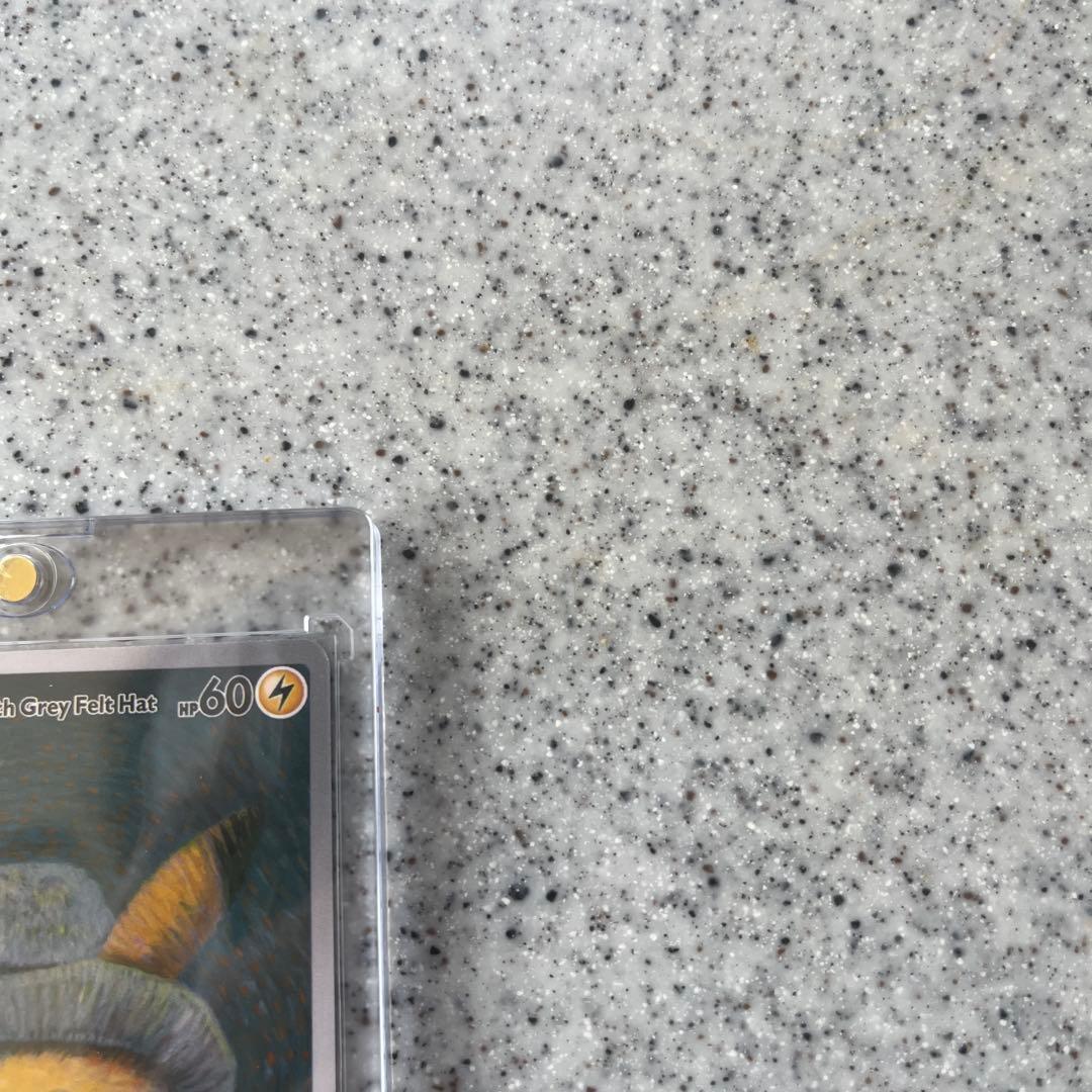 ゴッホピカチュウ　　Pikachu with Grey Felt Hat