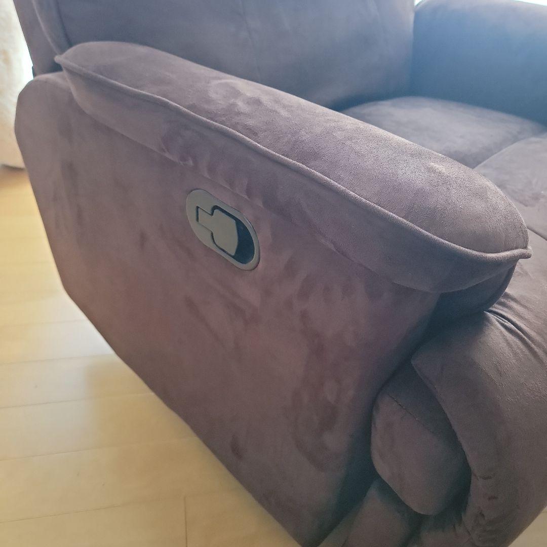 【最終値下げ】一人用　リクライニング　ソファー　直接引き取りも可能