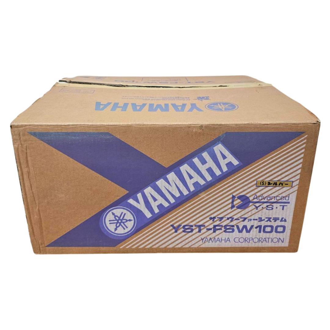 新品未使用品 YAMAHA 薄型サブウーファー YST-FSW100S 元箱付き