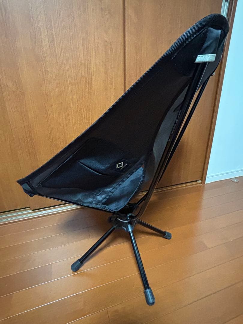 ヘリノックス　スイベルチェア　ブラック