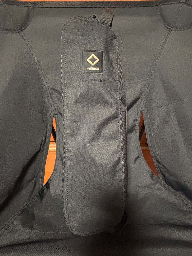 ヘリノックス　スイベルチェア　ブラック