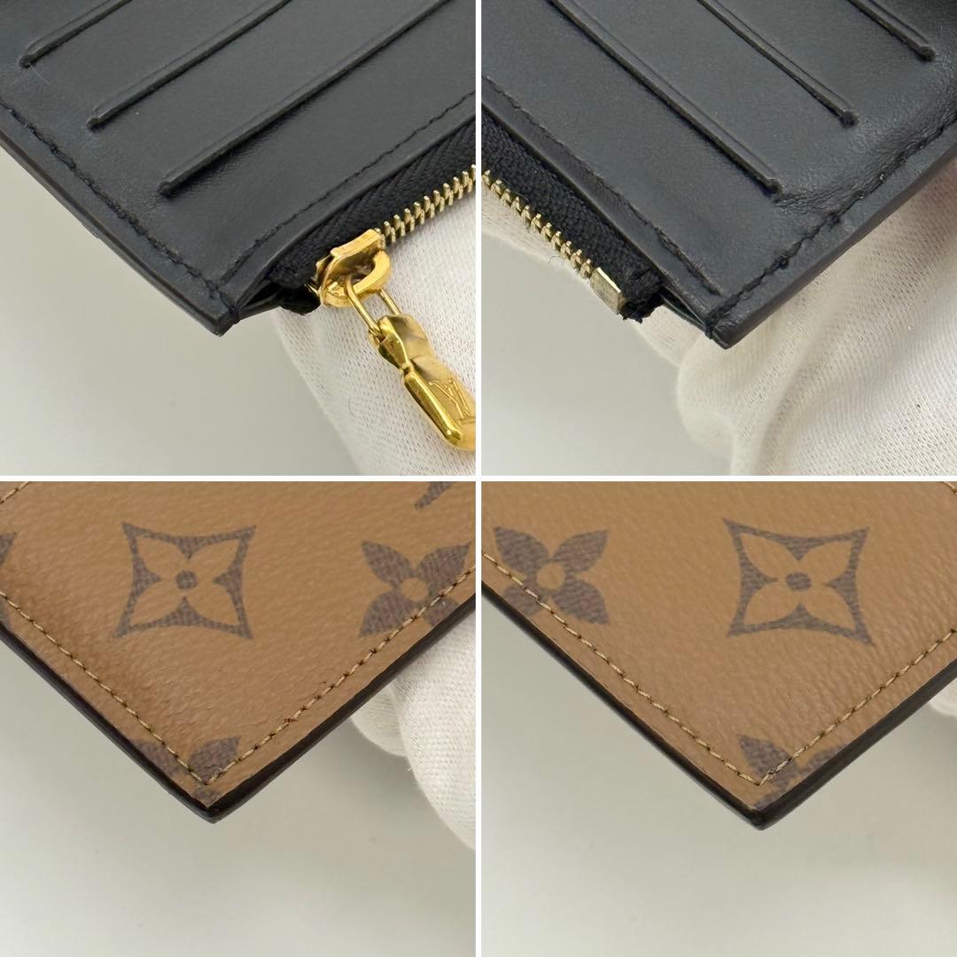 超極美品 IC内蔵✨ルイヴィトン モノグラムリバース バッグインバッグ 長財布