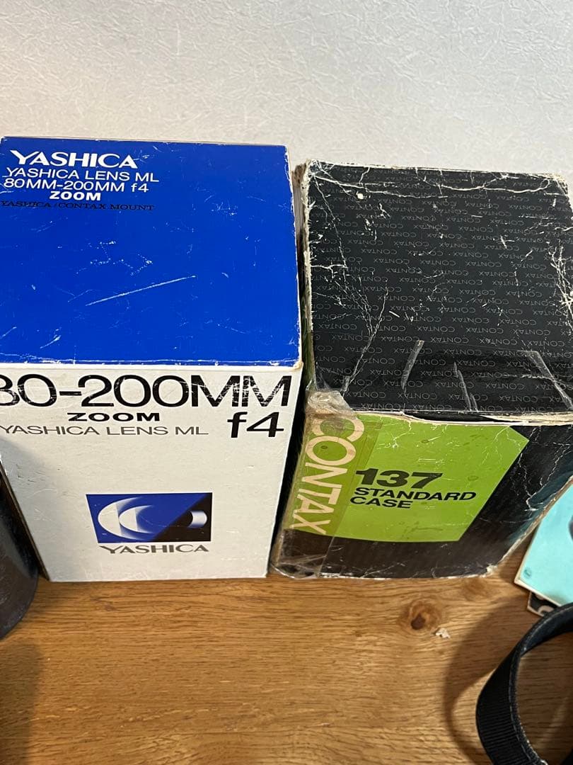 CONTAX 137 MD QUARTZ・YASHICA 80-200MM f4