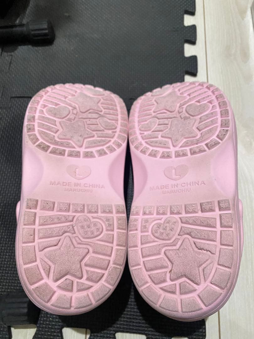 マイメロディ スリッパ サンダル　クロックス　 ボア付き　箱付き