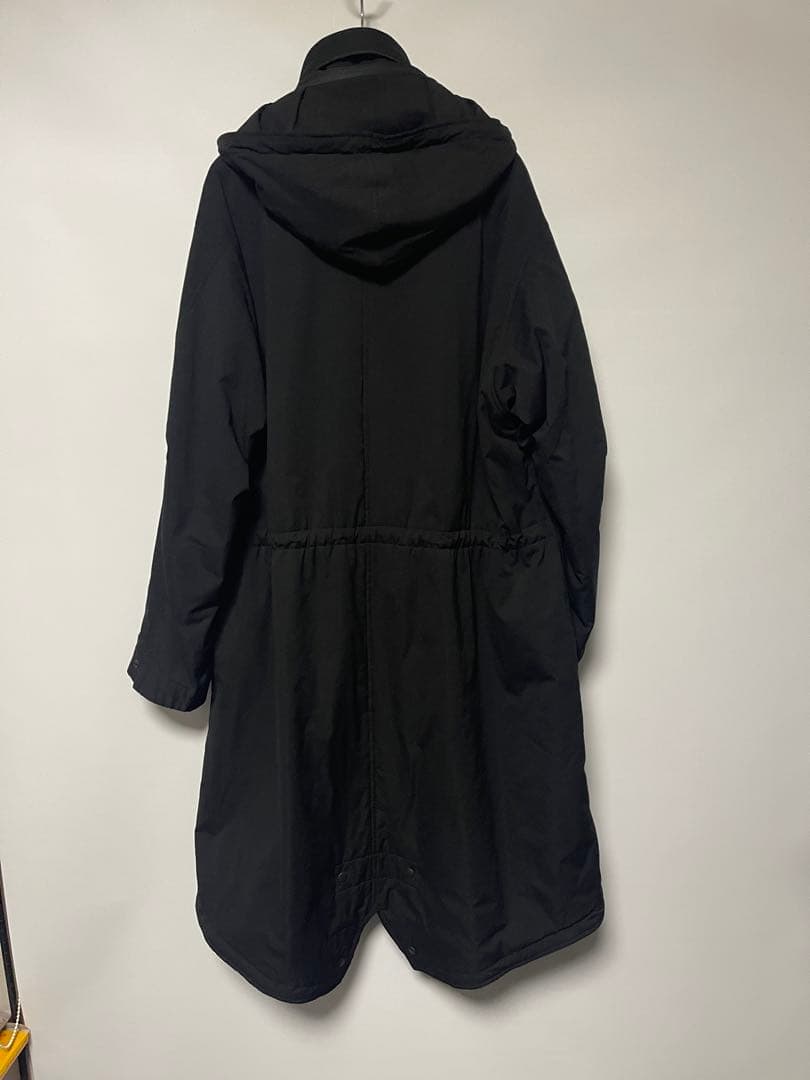 ヨウジヤマモト プールオム 20AW/左胸片玉P付モッズコート 2 中綿