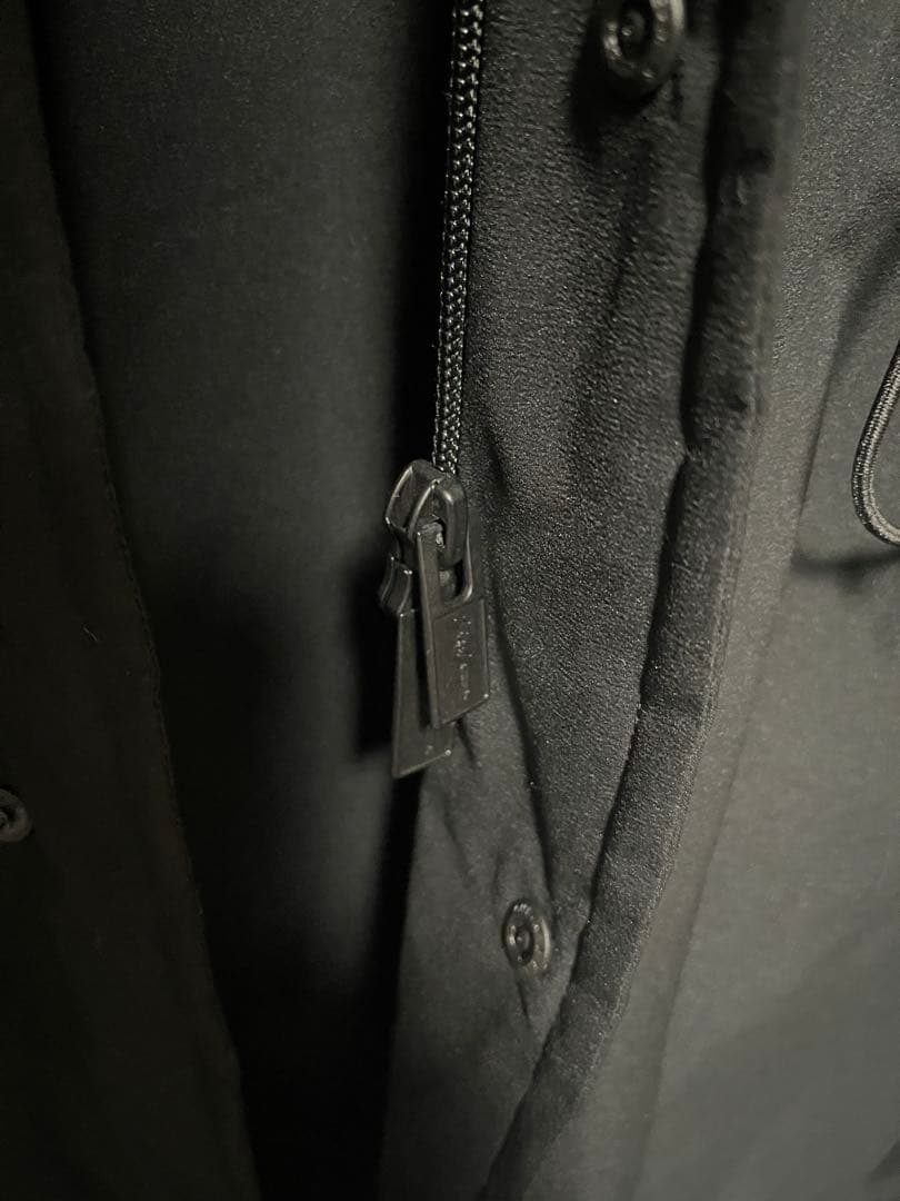 ヨウジヤマモト プールオム 20AW/左胸片玉P付モッズコート 2 中綿