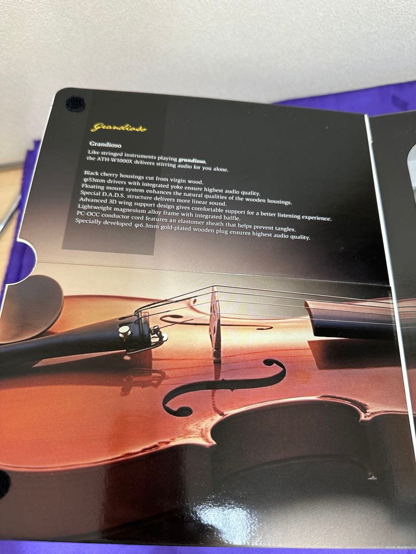 【動作確認済み】ATH-W1000X Grandioso