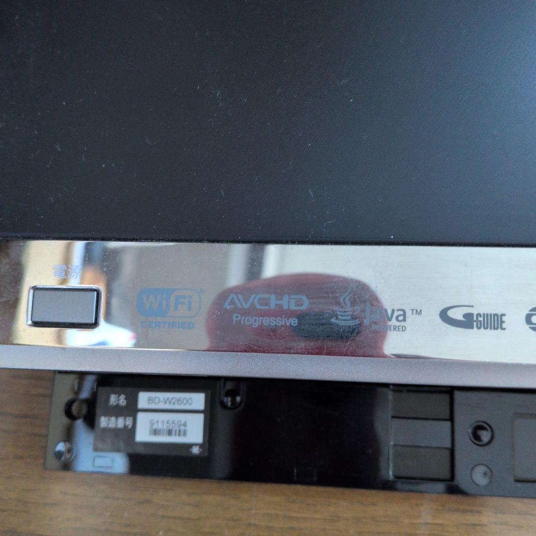 AQUOS 3D ブルーレイレコーダー BD-W2600
