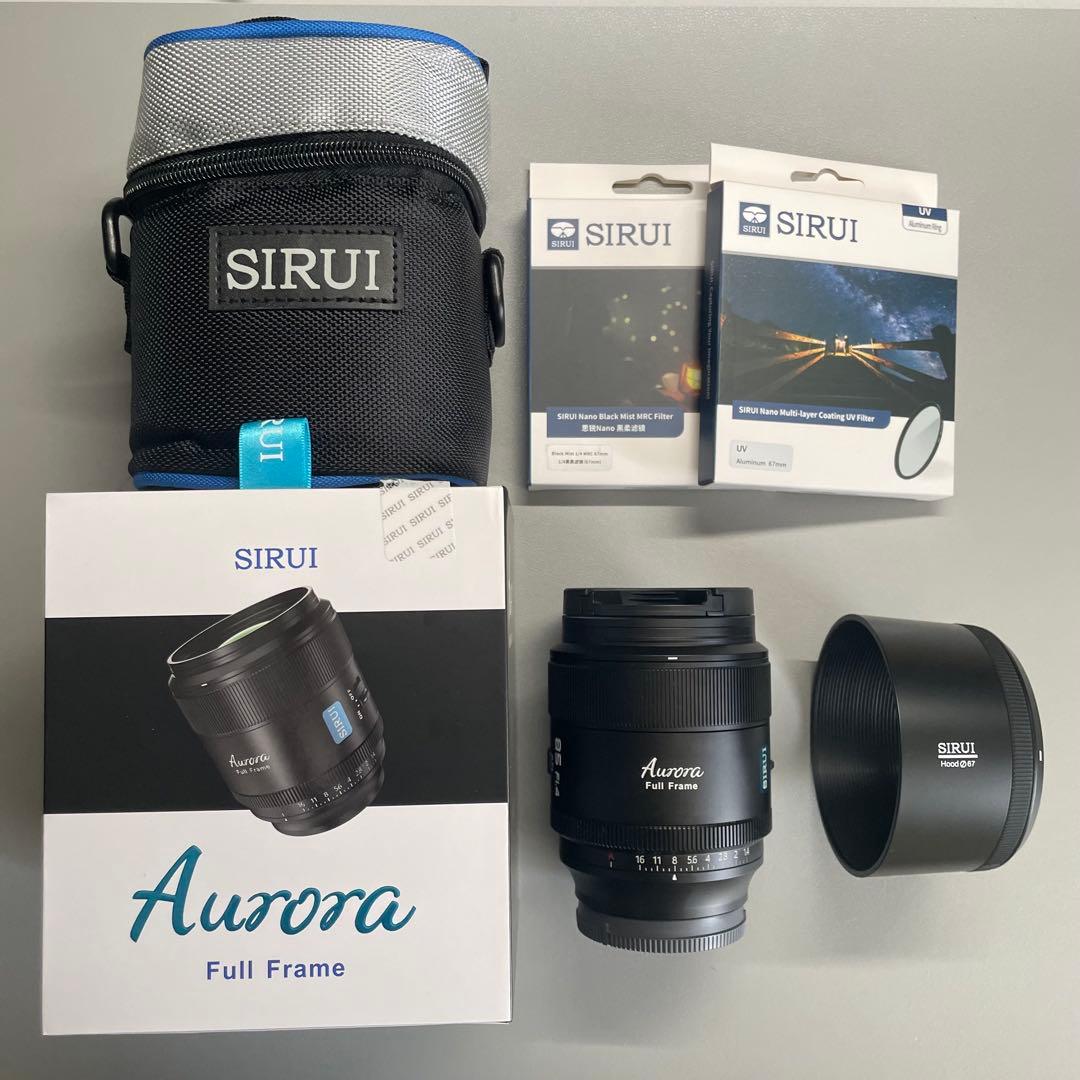 【ほぼ未使用】Sirui Aurora 85mm F1.4 Sony Eマウント