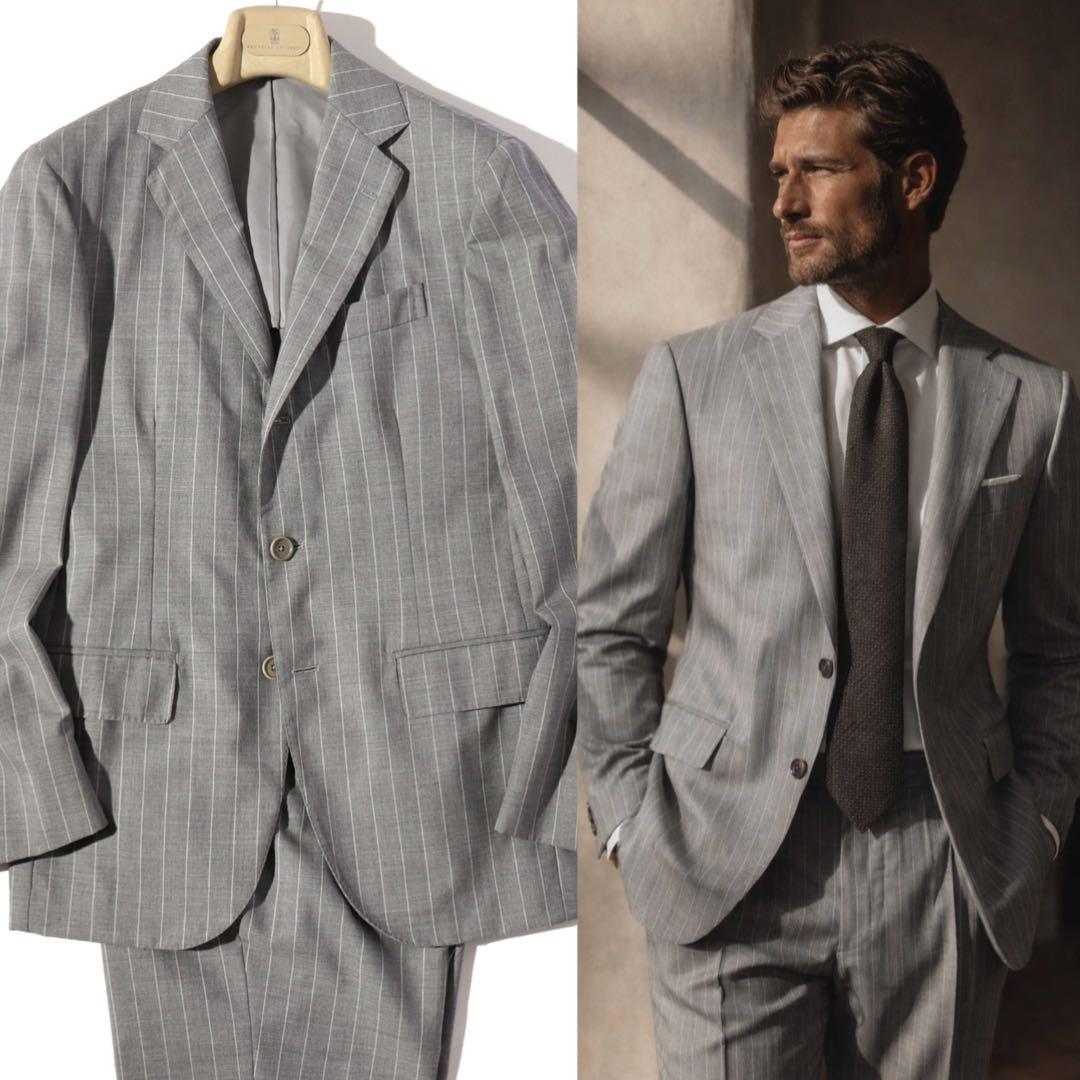 De Petrillo デ ペトリロ セットアップ スーツ 46 ＝ M相当