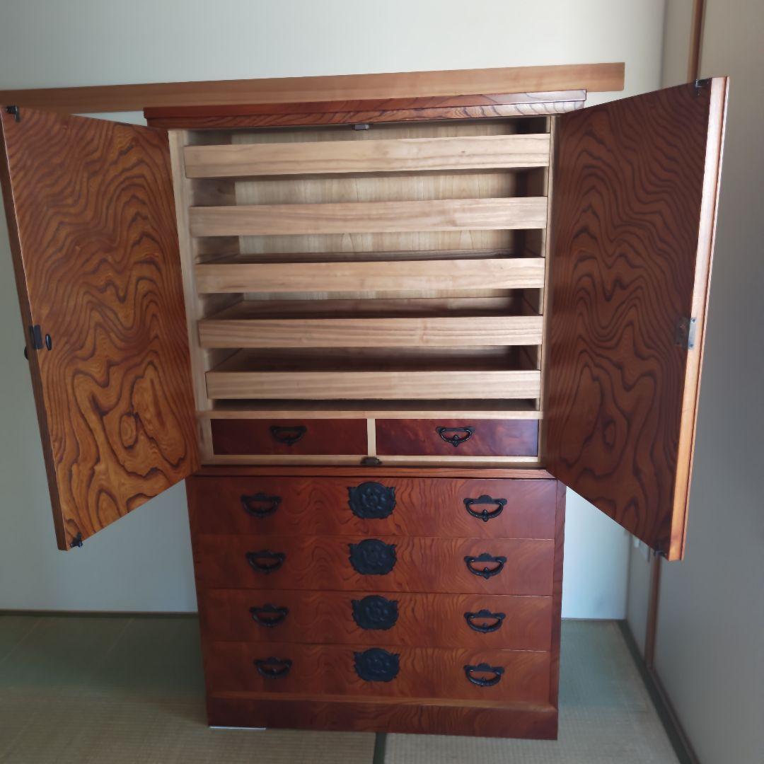 【Tachibana】岩谷堂箪笥　伝統工芸品　衣装箪笥　当時57万円