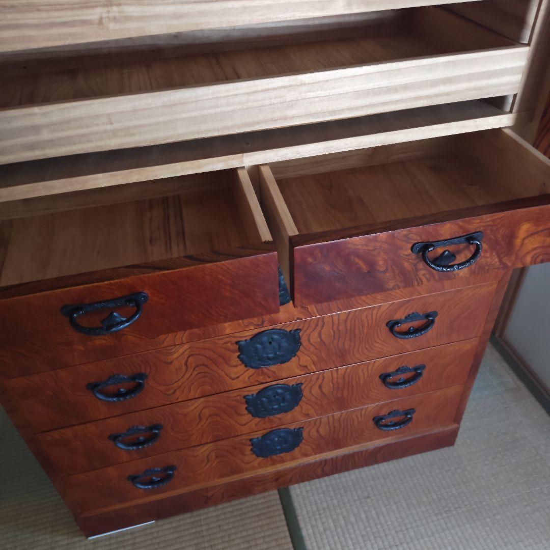 【Tachibana】岩谷堂箪笥　伝統工芸品　衣装箪笥　当時57万円