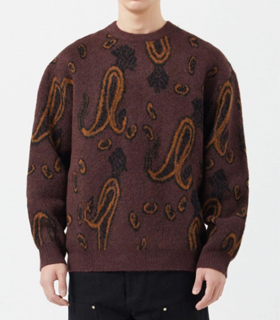 セ*ヌ様 カーハート WIP ペイズリー ニット スウェット