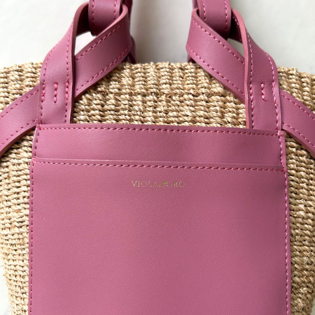 限定品✨ANAYI 別注 VIOLAd'ORO アバカレザー トートバッグ