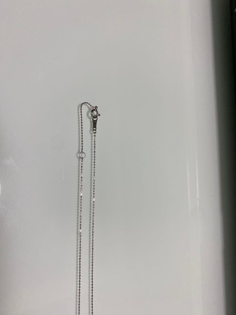 18kホワイトゴールドネックレス