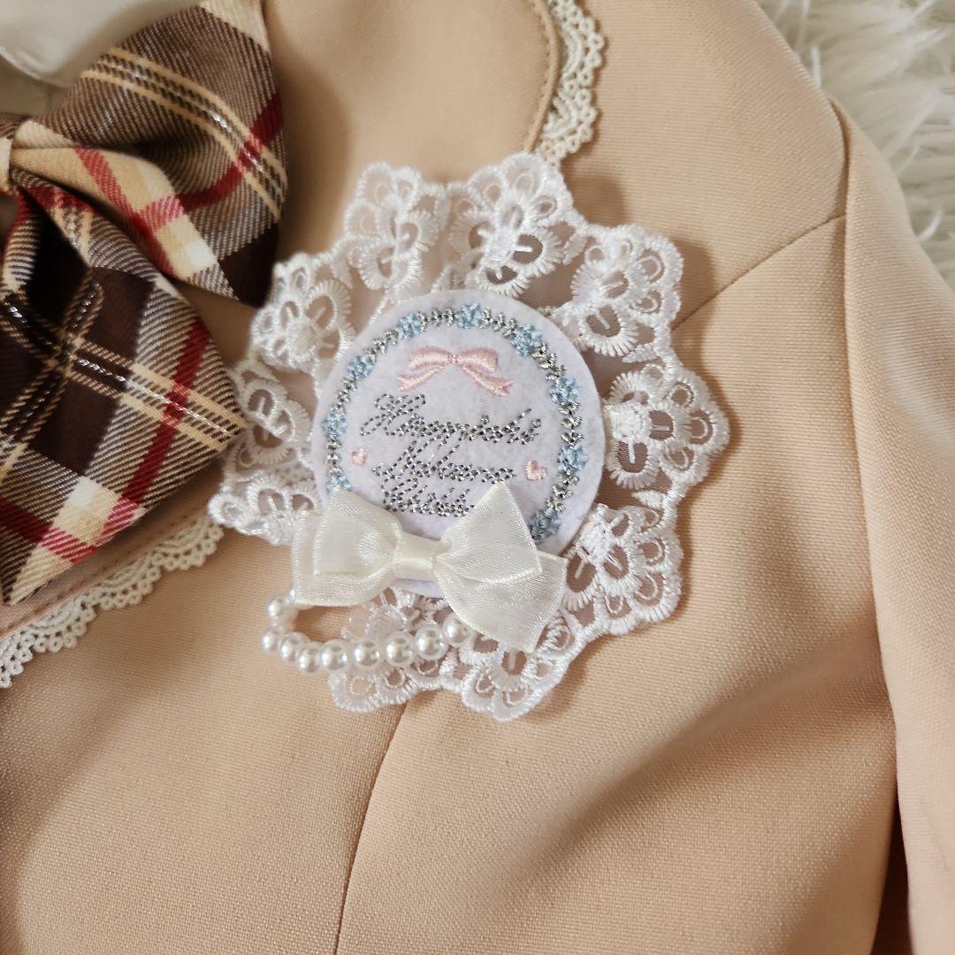 大人気!ベージュ フォーマル 120入学 卒園　女の子 ヒロミチナカノ