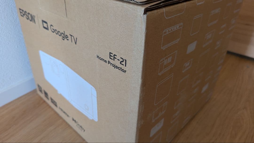 Epson プロジェクター EF-21　グリーン