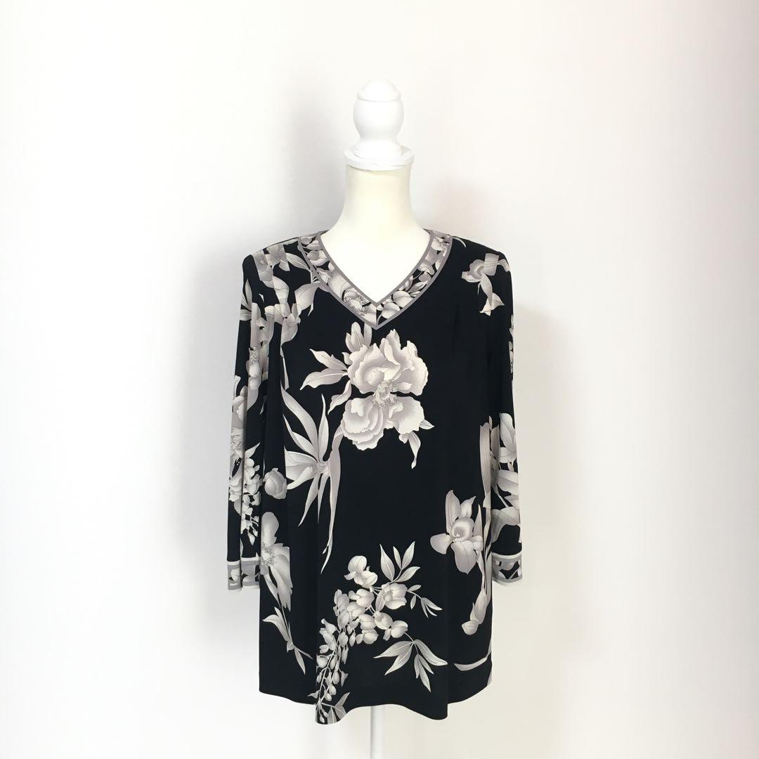 近年美品　LEONARD レオナール　カンカン　チュニック　40