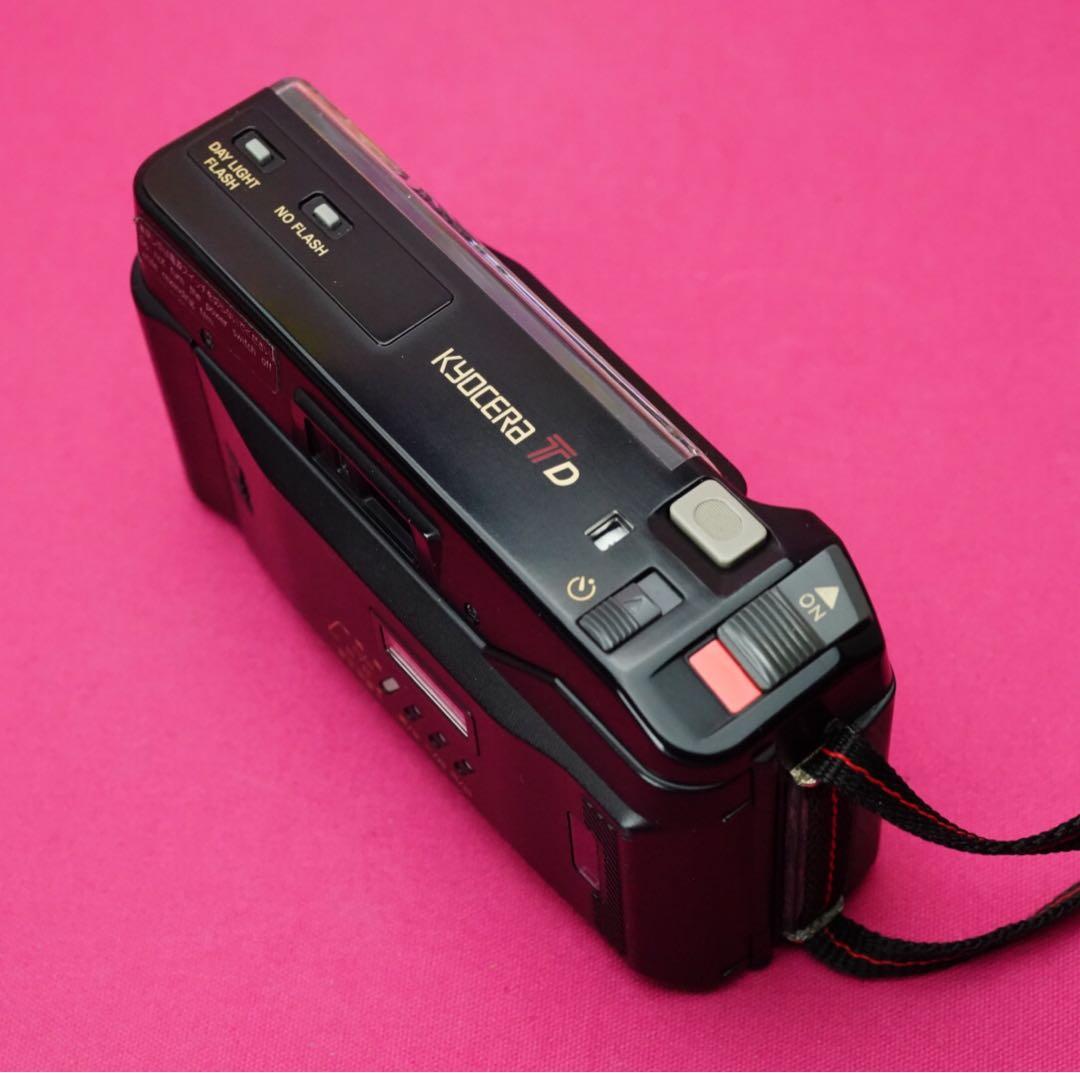 神コンパクトフィルムカメラ❤️Zeiss Tessar 35mm搭載❤️京セラ TD