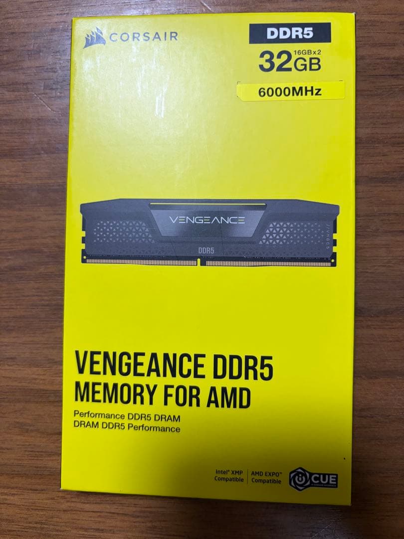メモリー Corsair Vengeance DDR5 32GB 6000MHz