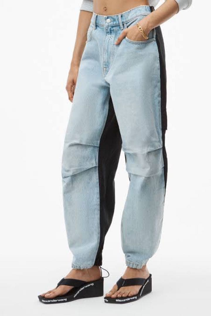 ALEXANDER WANG アレキサンダー ワン パンツ デニム 25カーゴ