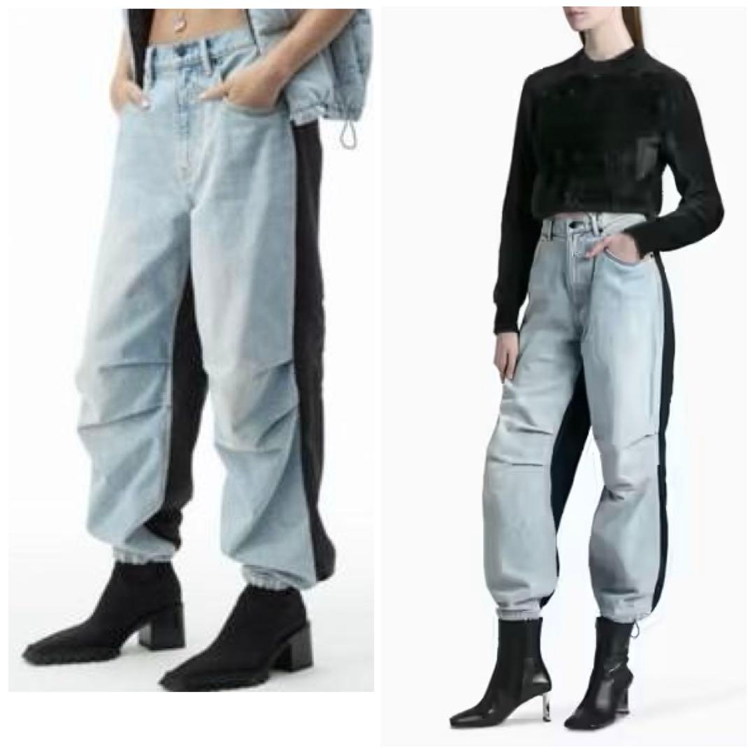 ALEXANDER WANG アレキサンダー ワン パンツ デニム 25カーゴ