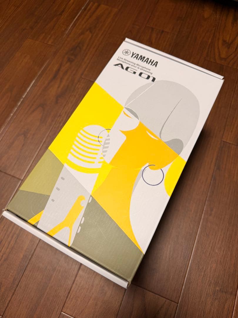 【美品】YAMAHA AG01 コンデンサーマイク