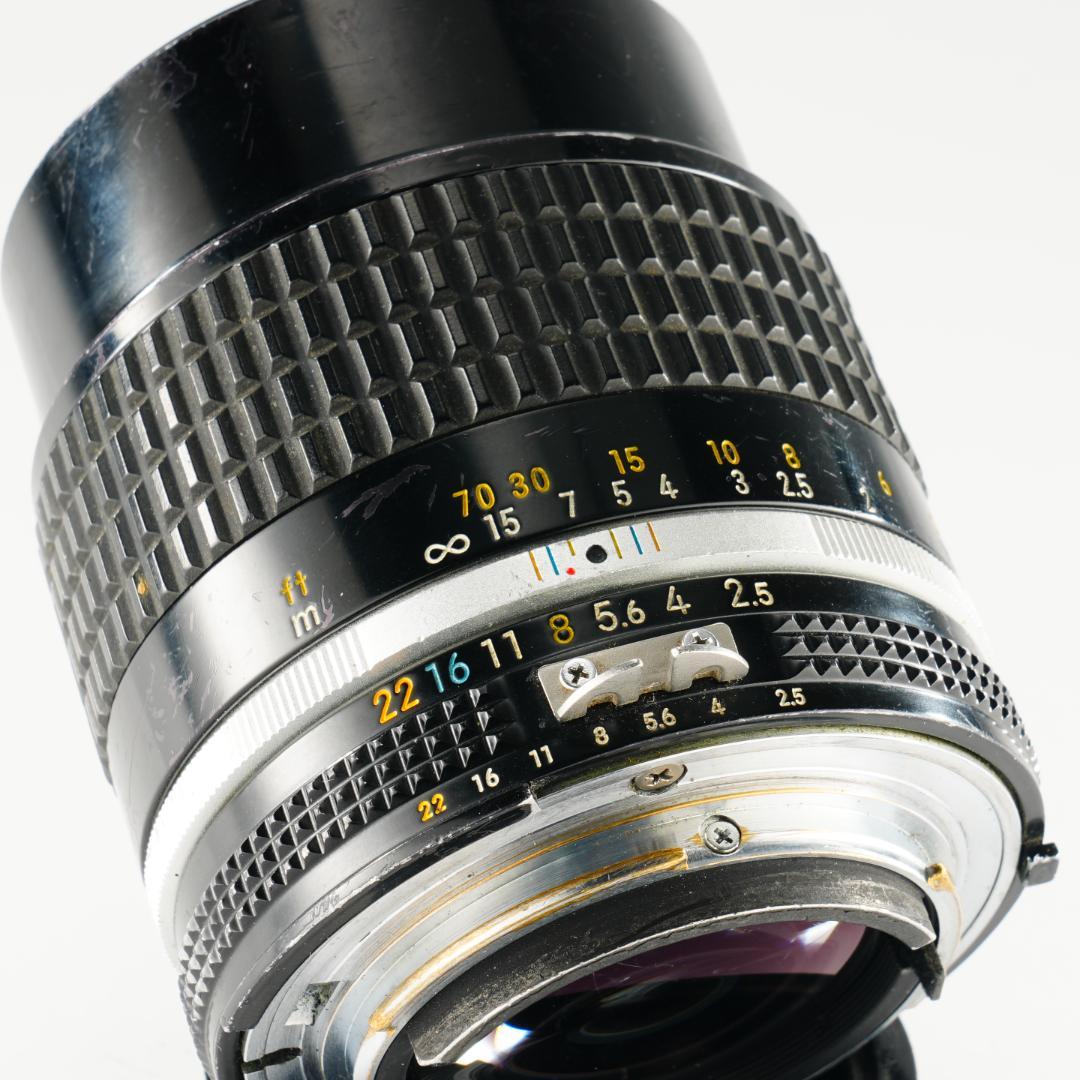 【整備＆テスト】Nikon Ai-s Nikkor 105mm F2.5 708