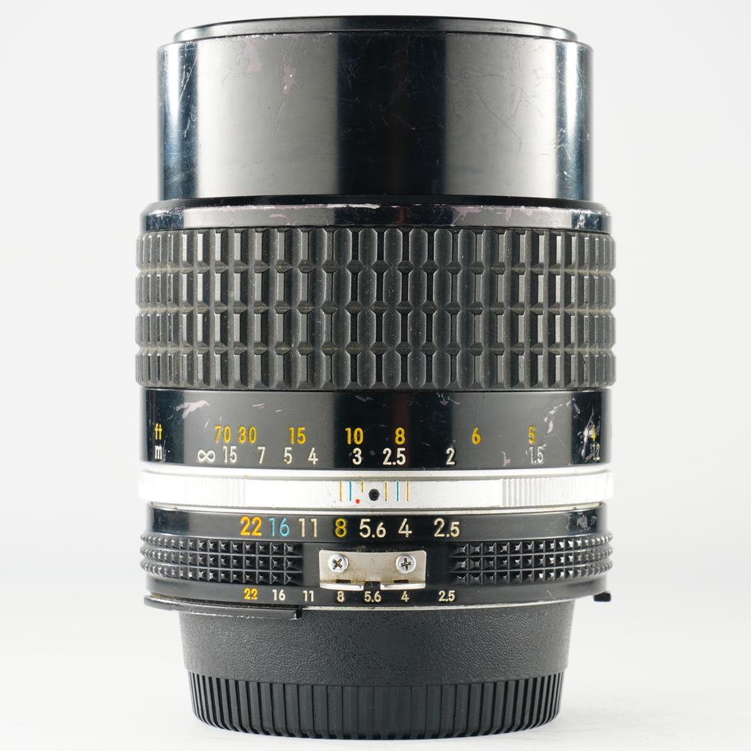【整備＆テスト】Nikon Ai-s Nikkor 105mm F2.5 708