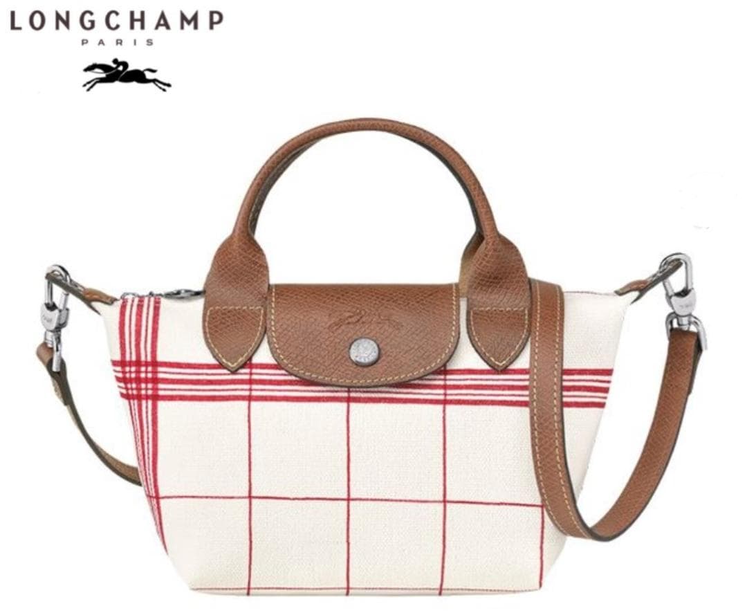 ＠ロンシャン トートバッグル・プリアージュ® トーションXS 2022春夏新作