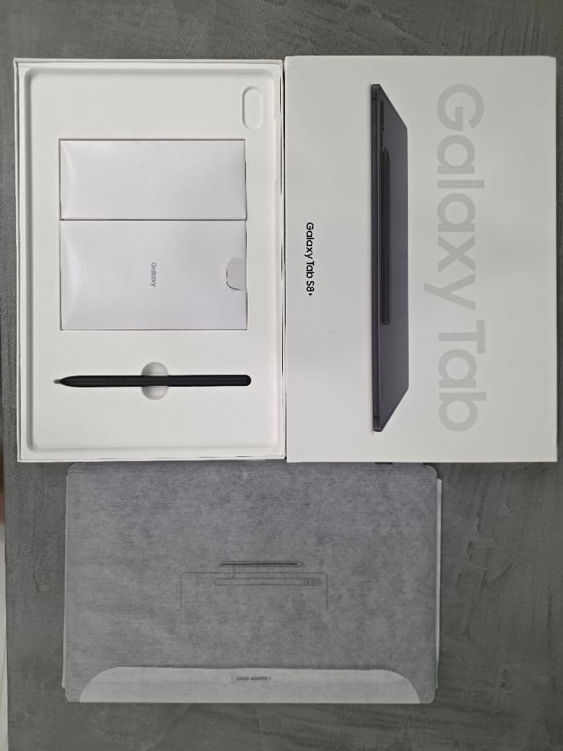 Samsung Galaxy Tab S8+ 純正ペン・純正キーボードカバー付