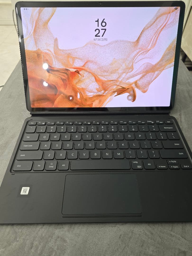 Samsung Galaxy Tab S8+ 純正ペン・純正キーボードカバー付