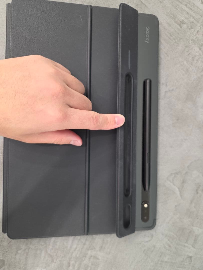 Samsung Galaxy Tab S8+ 純正ペン・純正キーボードカバー付