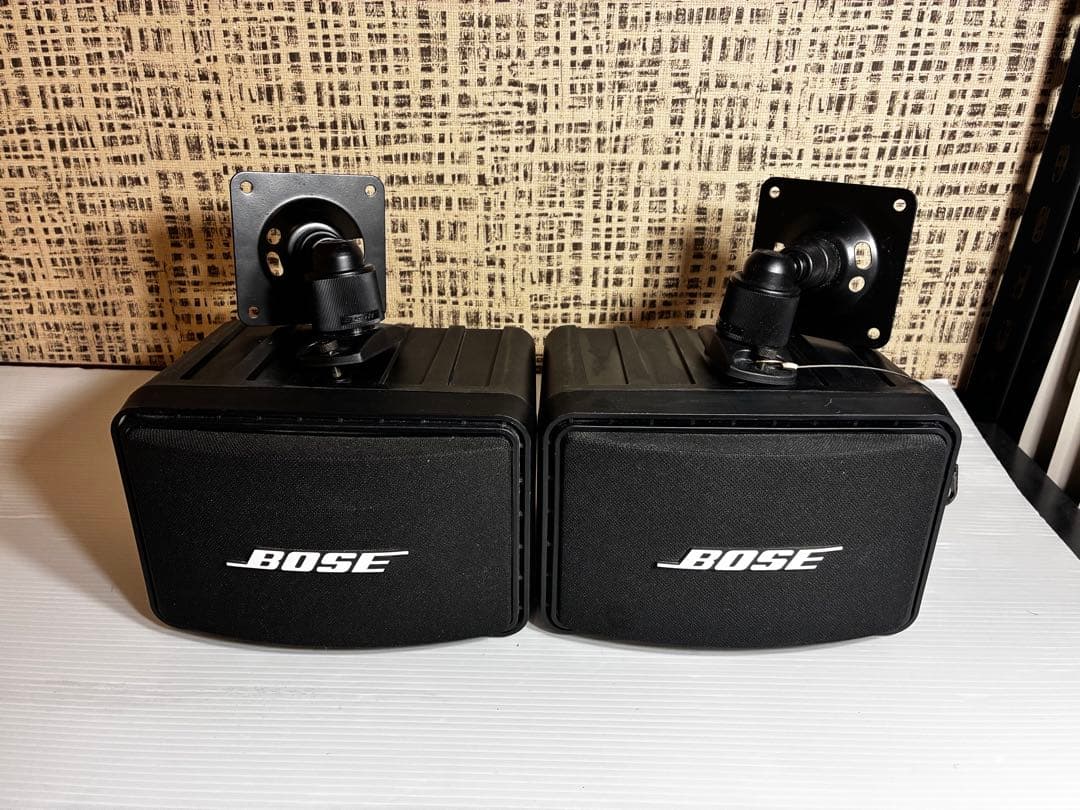 【良品】BOSE スピーカー 111AD 天井 壁掛け ブラケット付き