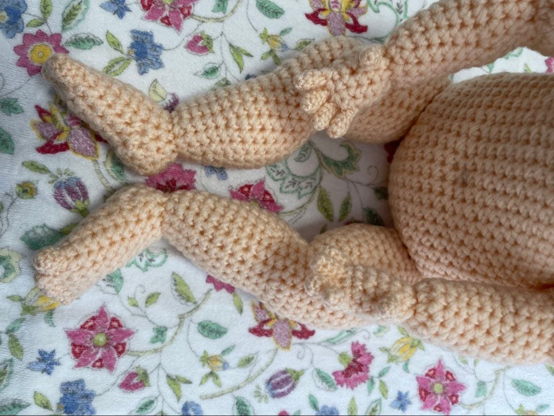 [さくら]あみぐるみ　赤ちゃん 新生児　出産祝い