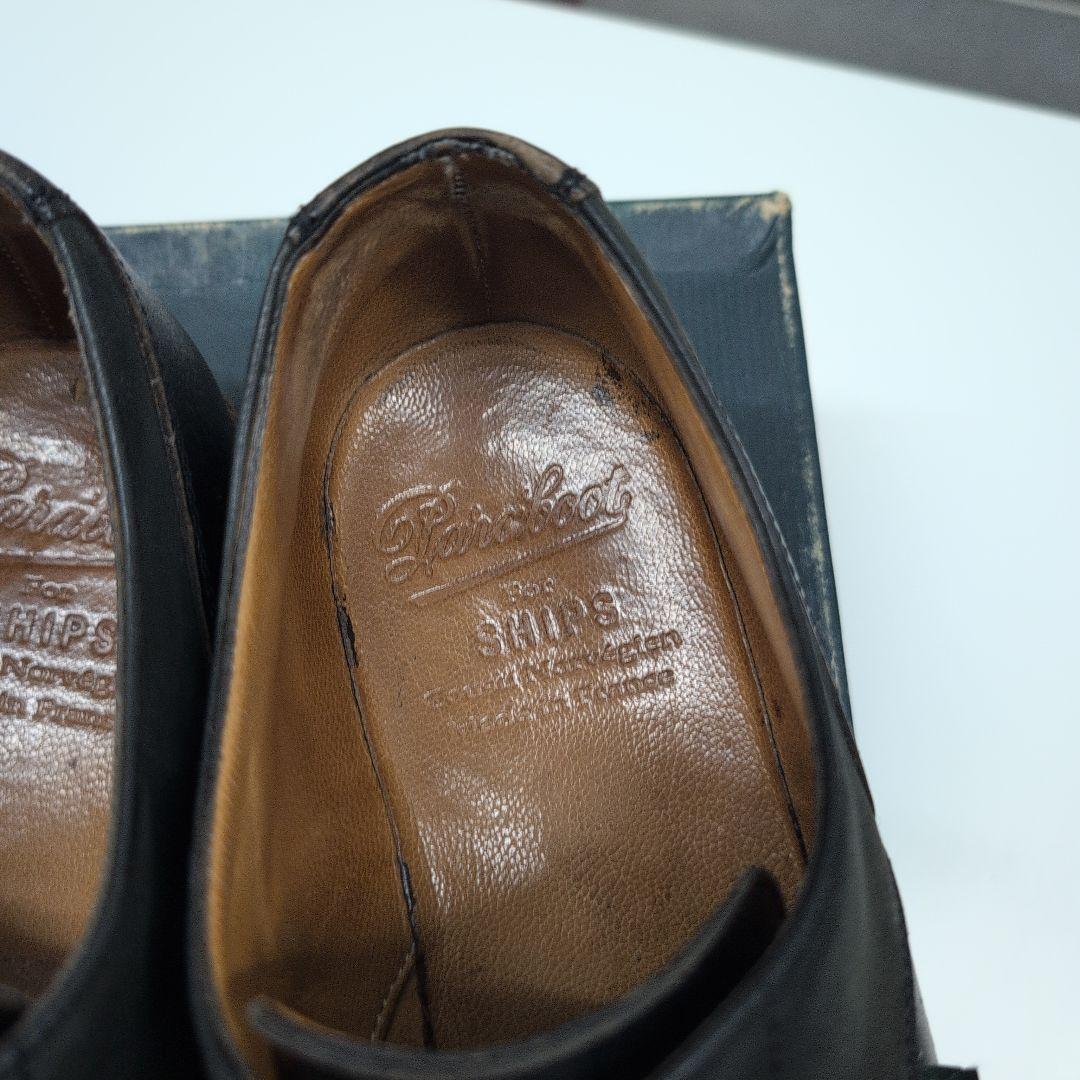 Paraboot SHIPS 黒 シャンボード コンビ