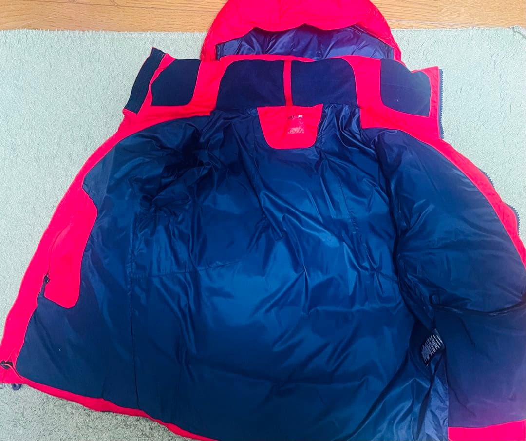 ラルフローレン　RLX フード付きダウンジャケット 赤