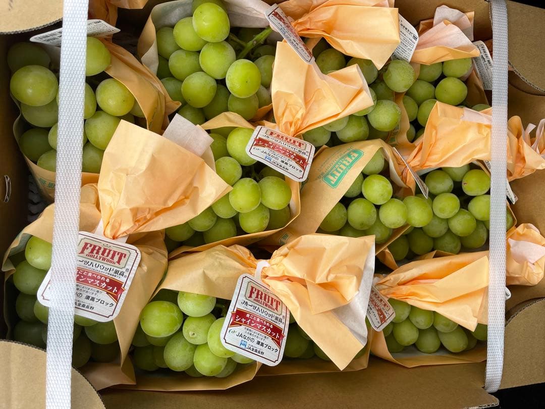 メルカリ限定　シャインマスカット6〜11房5キロ　高級品質