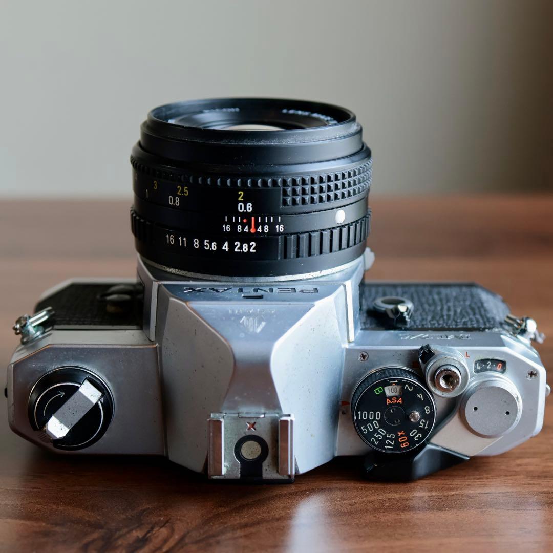 【ジャンク】PENTAX MX 2台＋RIKENON F2 50mm