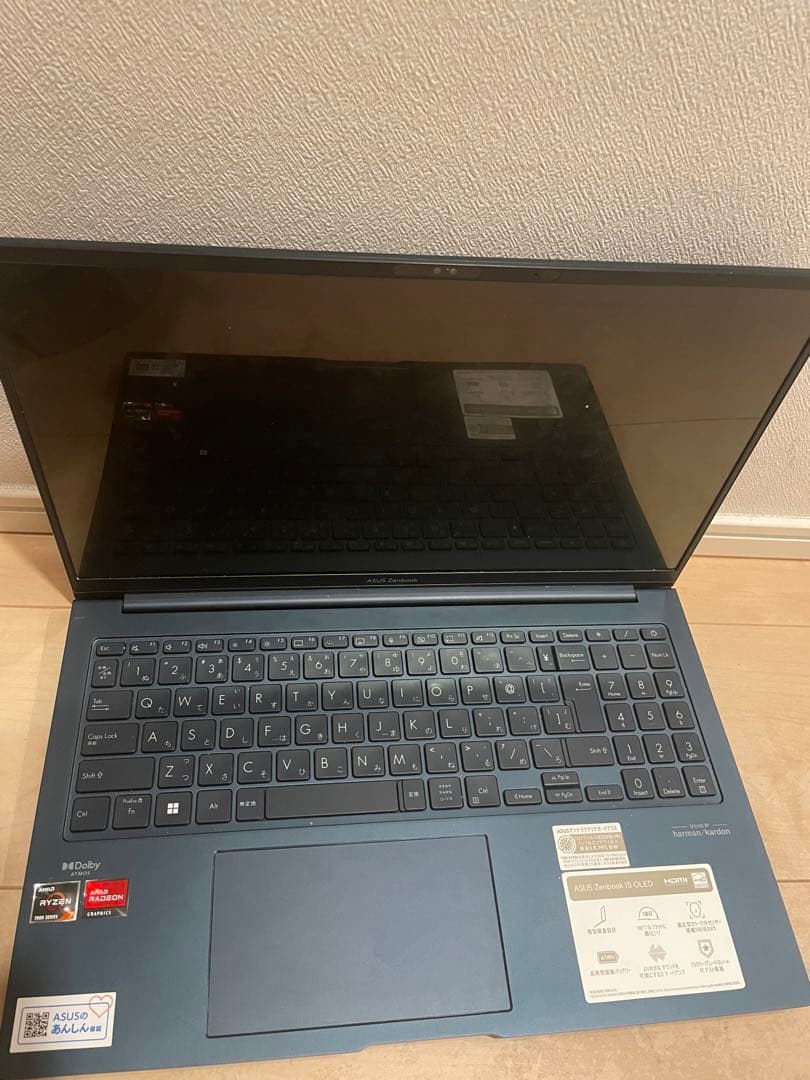 ASUS「ZENBOOK 15OLEDUM3504DA-MA321WS」 美品