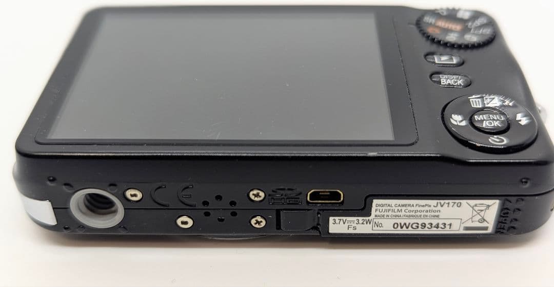 Fujifilm FinePix JV170 デジタルカメラ 動作品 14MP