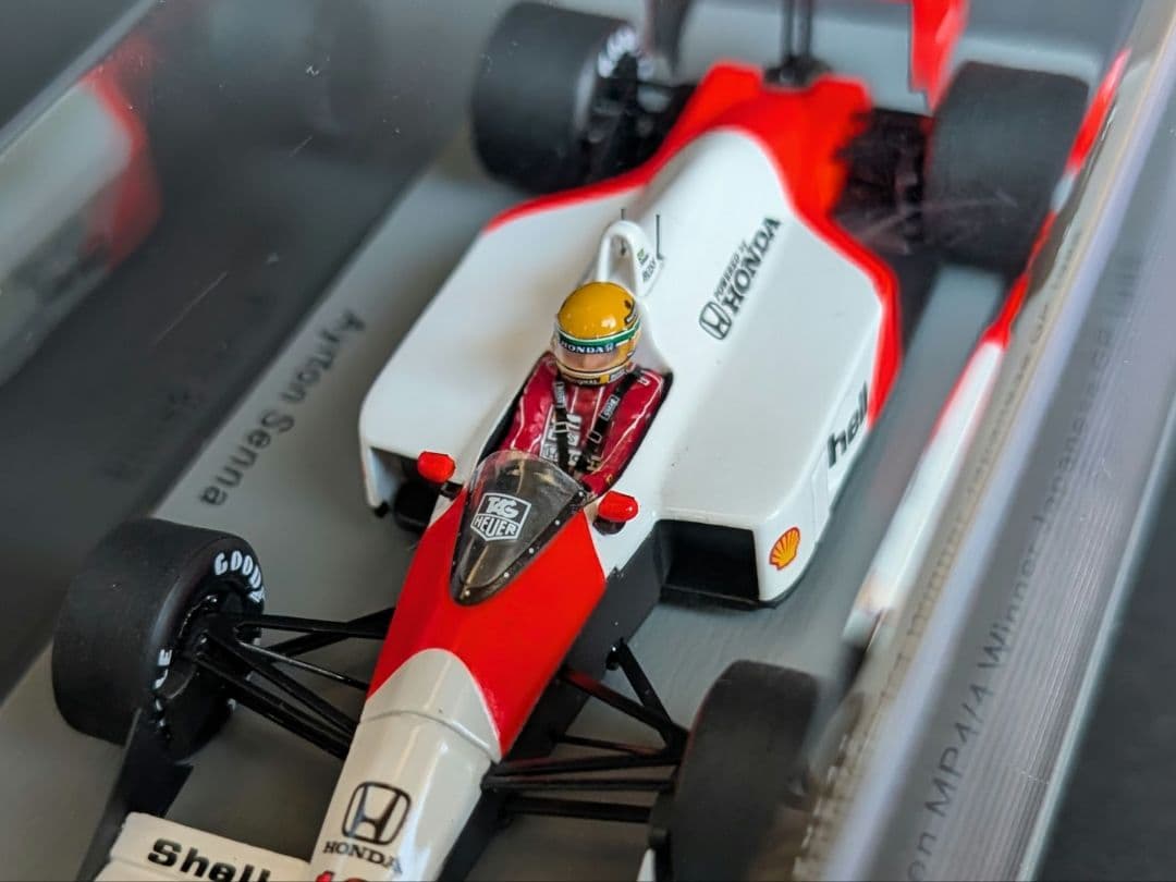 スパーク 1/43 マクラーレン ホンダ MP4/4 1988日本GP A.セナ