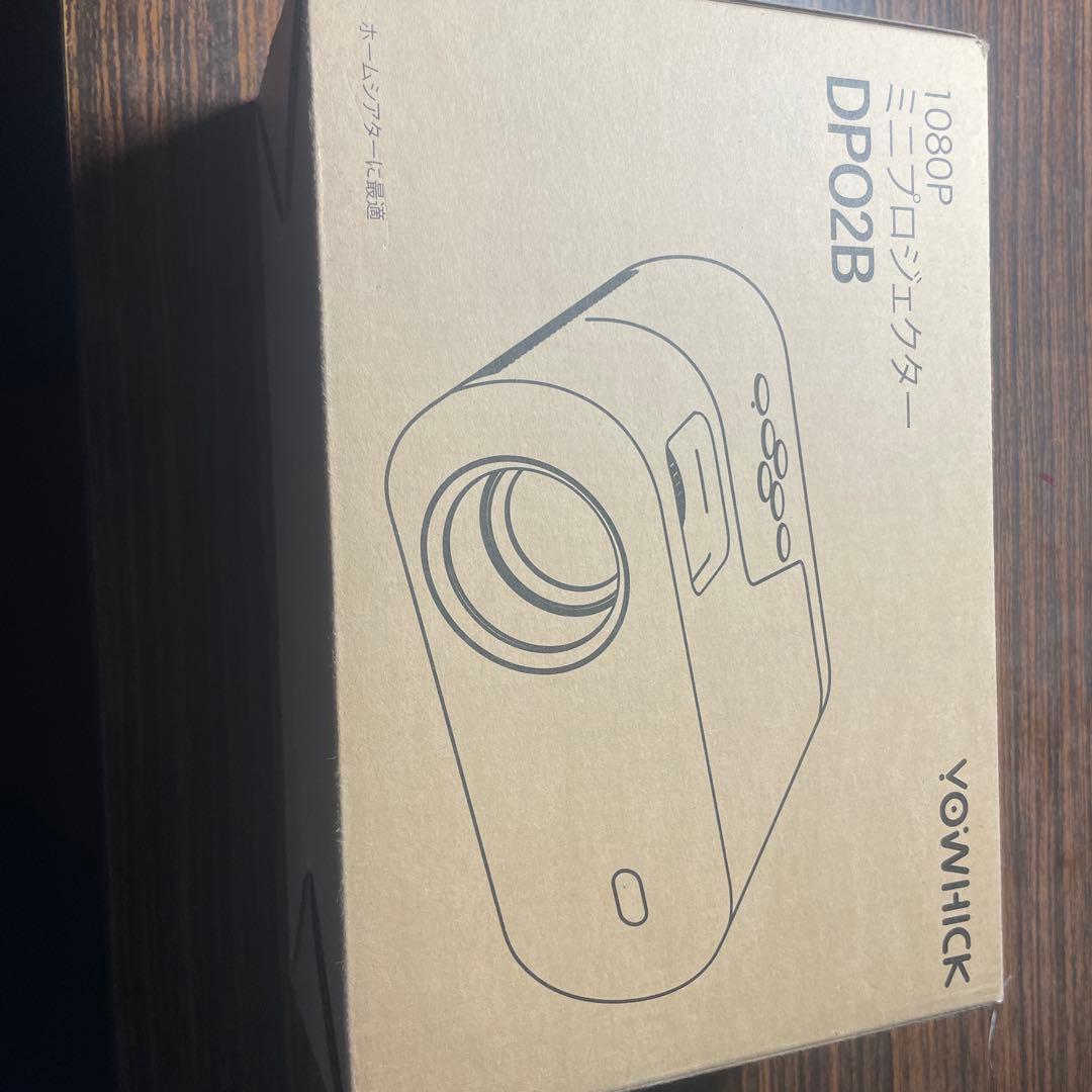 プロジェクター本体 ホワイト/ブルー