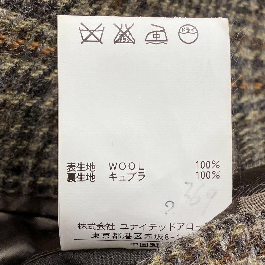 SOVEREIGN ユナイテッドアローズ ウールチェック テーラードジャケット