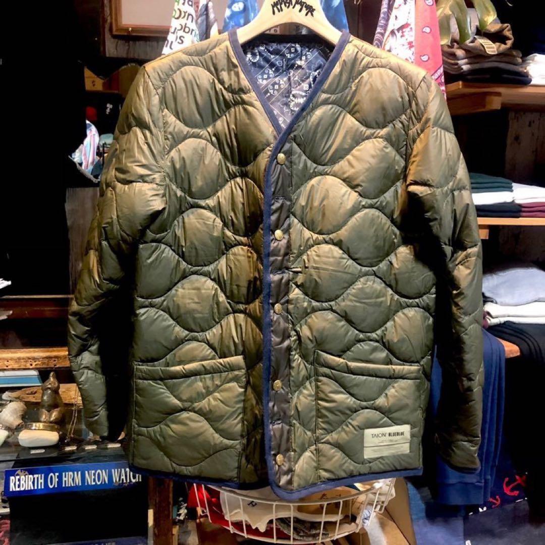 TAION×BLUEBLUE ダウンフィールドコート　ハリウッドランチマーケット