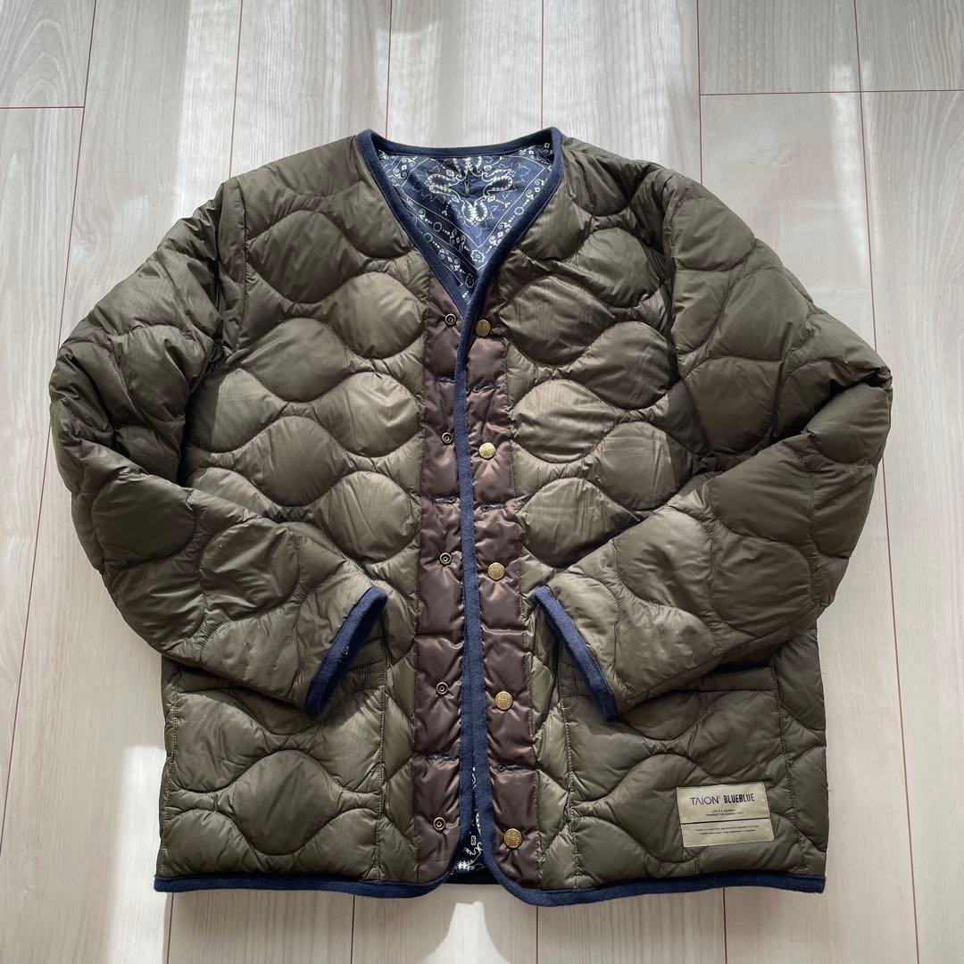 TAION×BLUEBLUE ダウンフィールドコート　ハリウッドランチマーケット