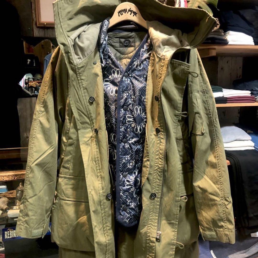 TAION×BLUEBLUE ダウンフィールドコート　ハリウッドランチマーケット