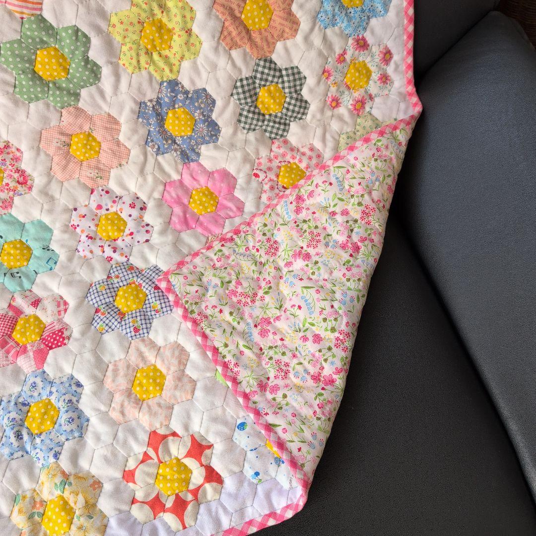 パッチワークキルト　大判サイズ