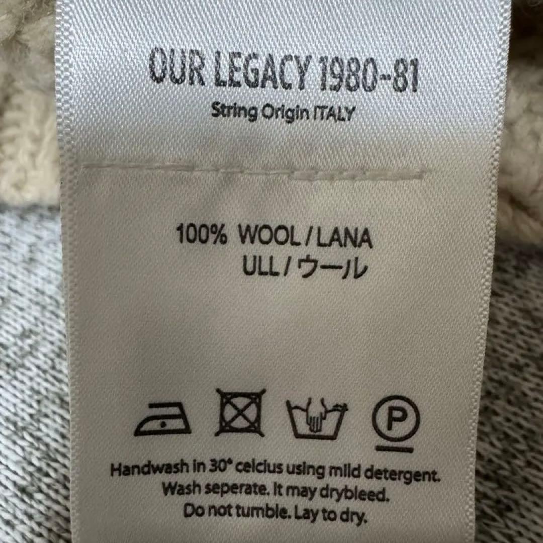 OUR LEGACY アワーレガシー ウールニット セーター Sサイズ/46